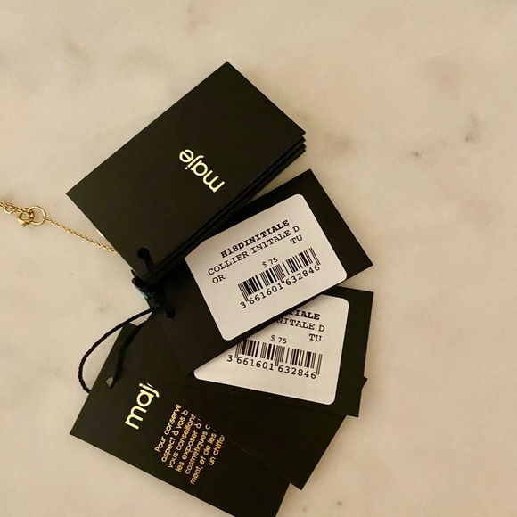 Maje Initial D Necklace - Picture 4 of 4